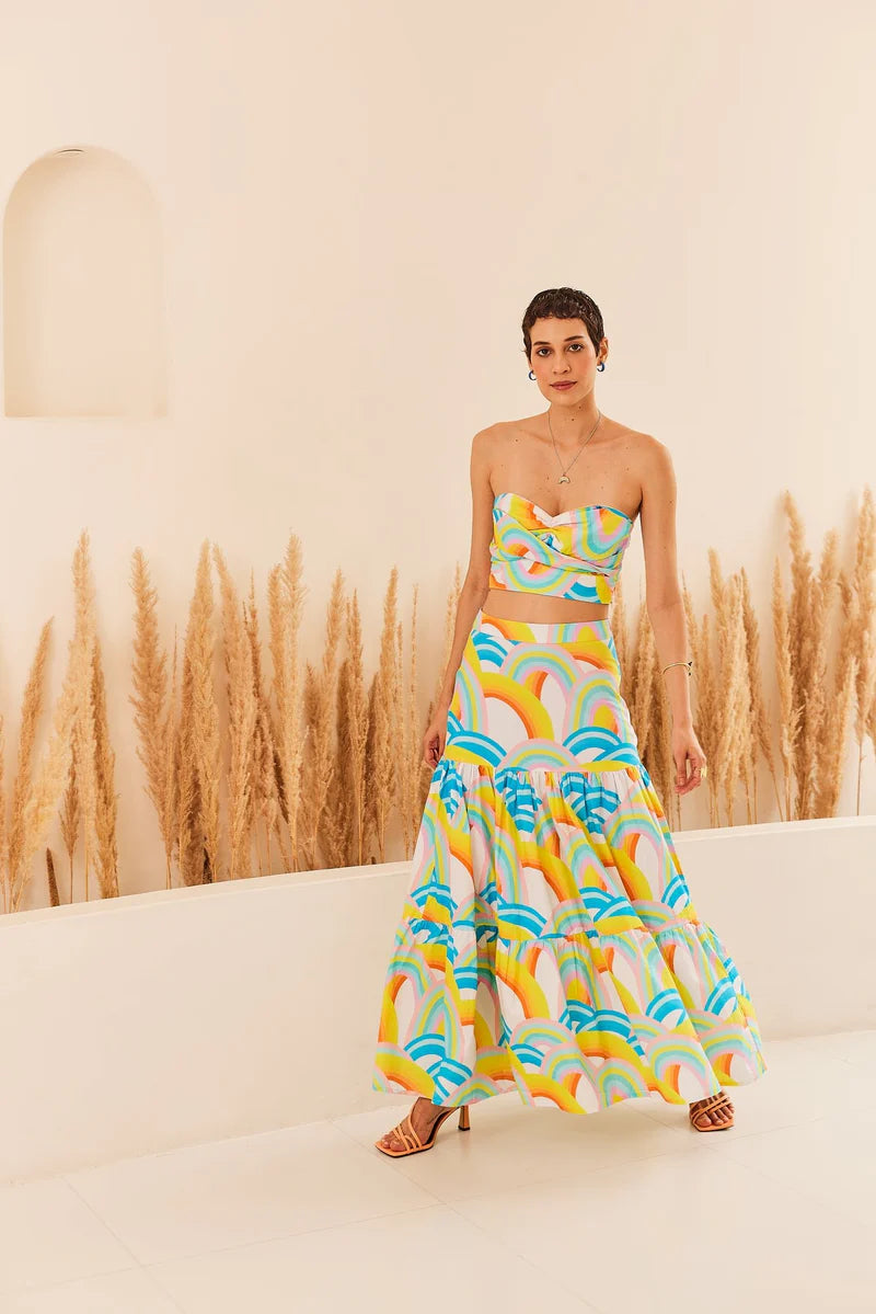 Iris Skirt Set