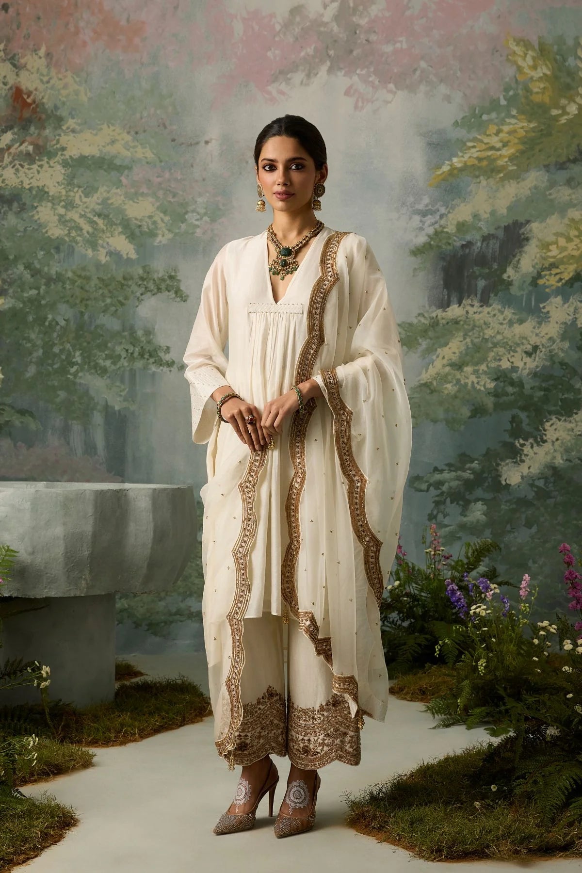 Rasa Asymmetrical Kurta Set