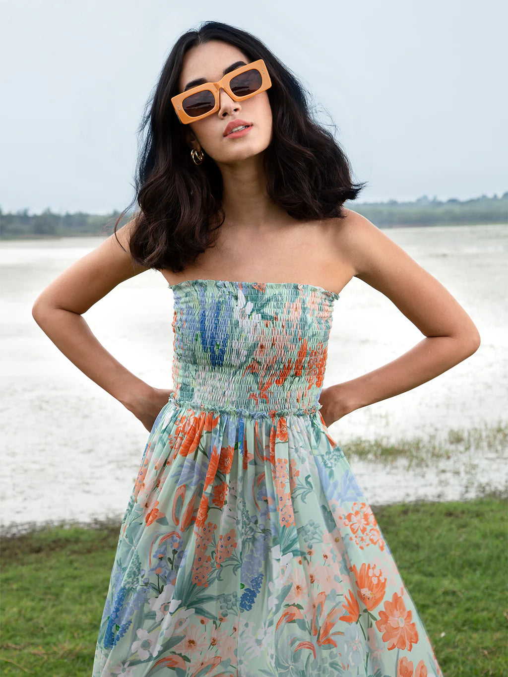 Blue Bloom Jumpsuit