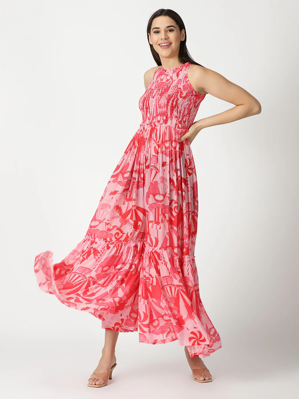 Pink Mela Jumpsuit