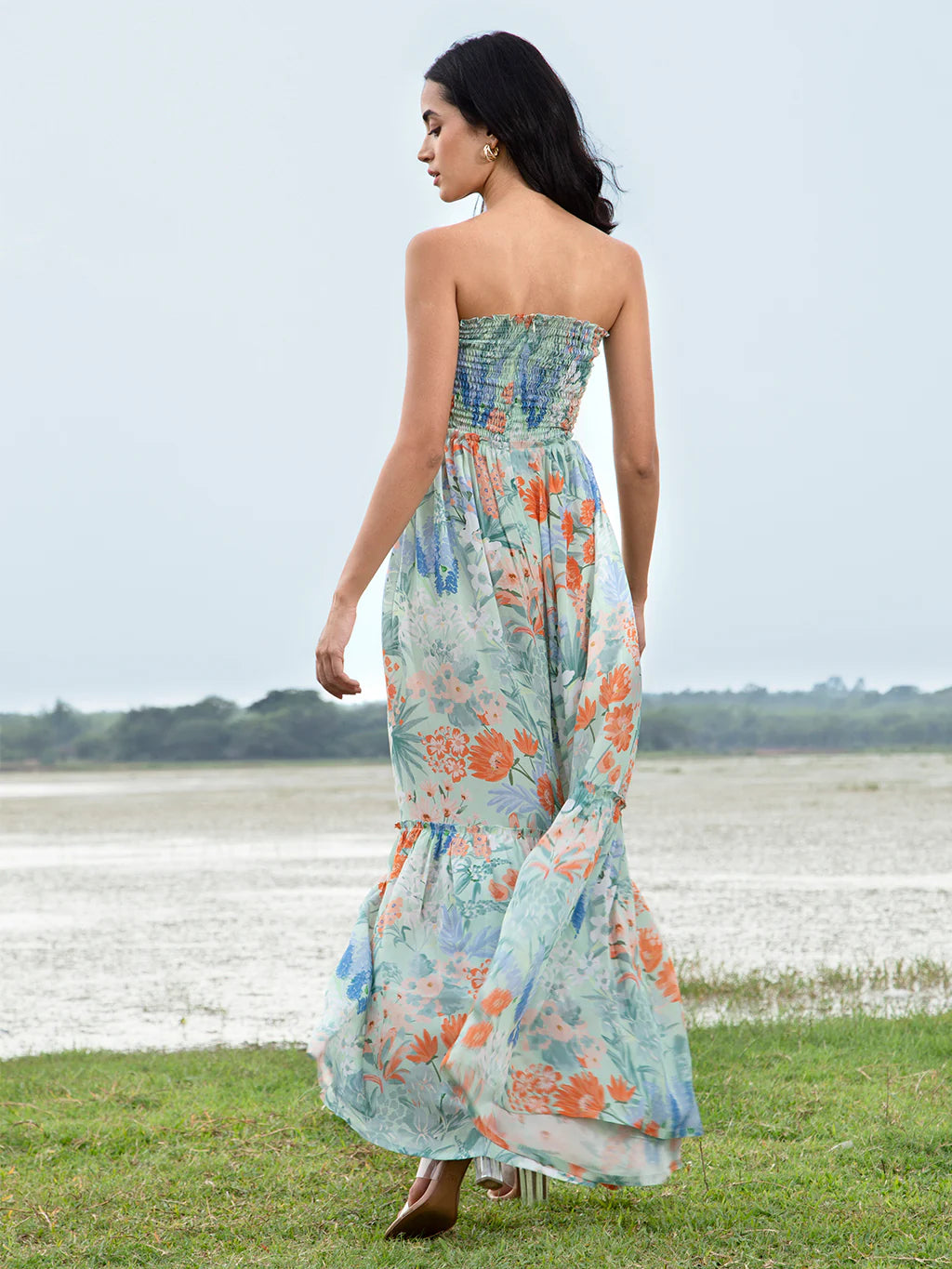 Blue Bloom Jumpsuit