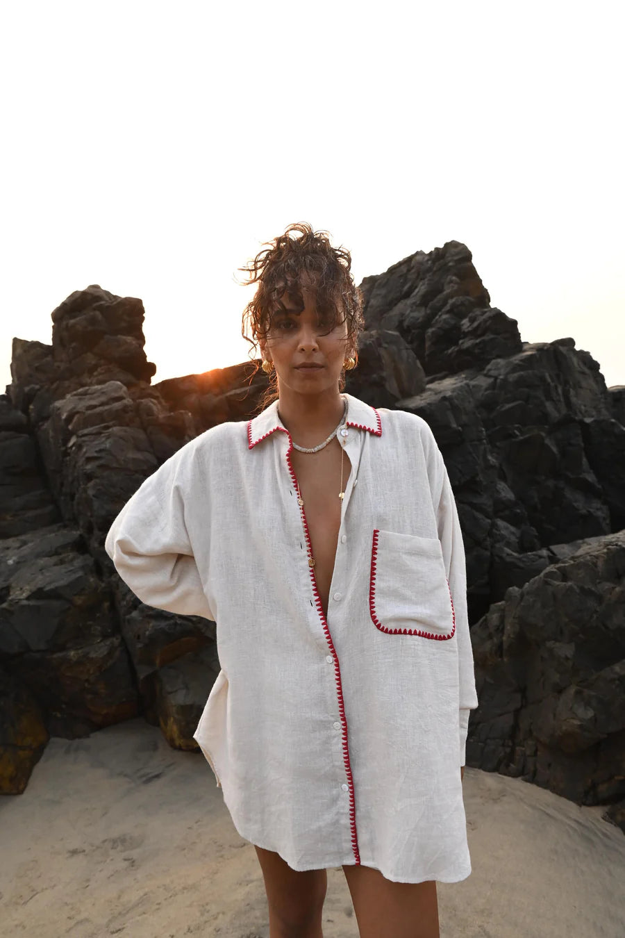 Irena Embroidered Shirt
