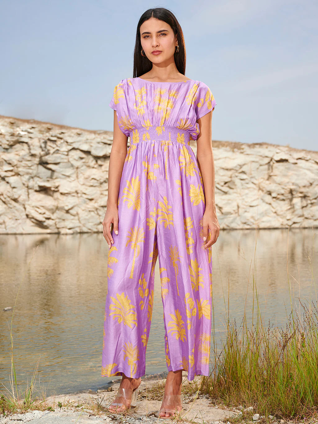 Purple chilie jumpsuit