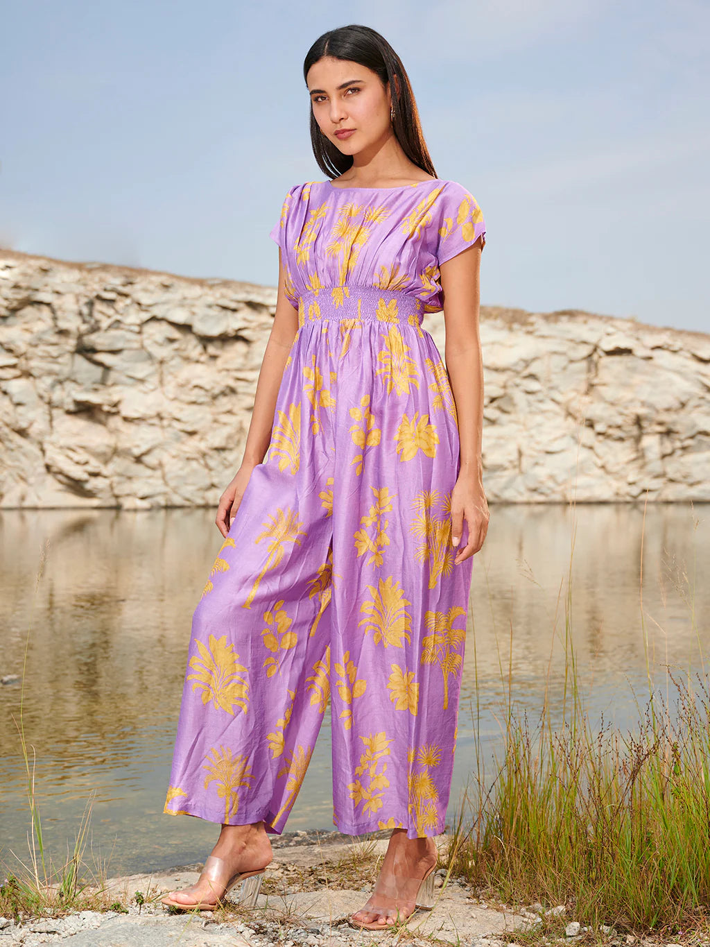 Purple chilie jumpsuit