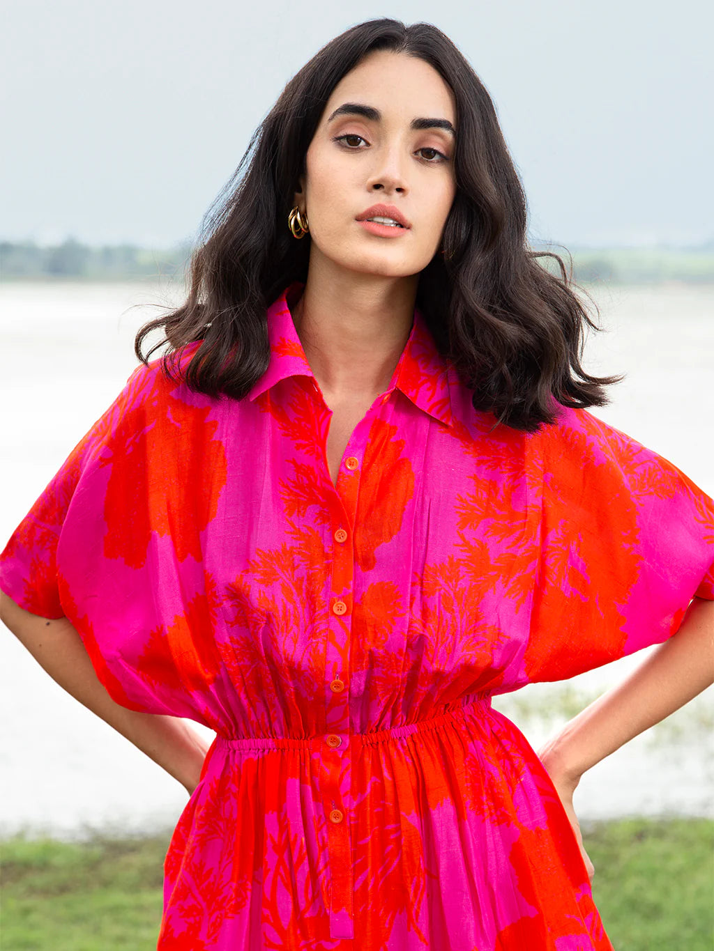 Pink Flora Jumpsuit