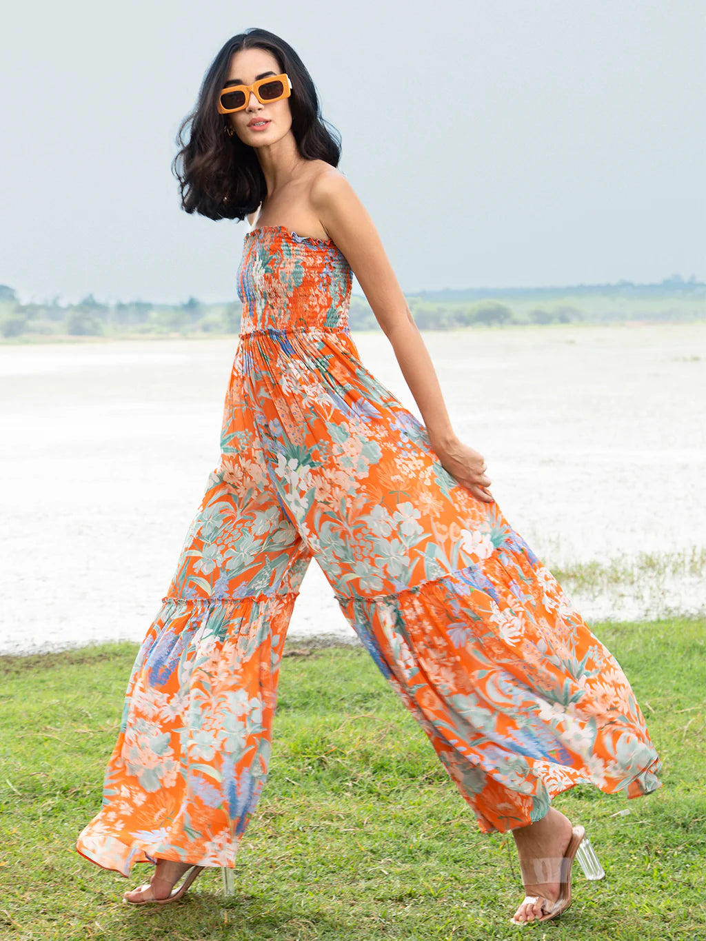 Orange Cholla Jumpsuit