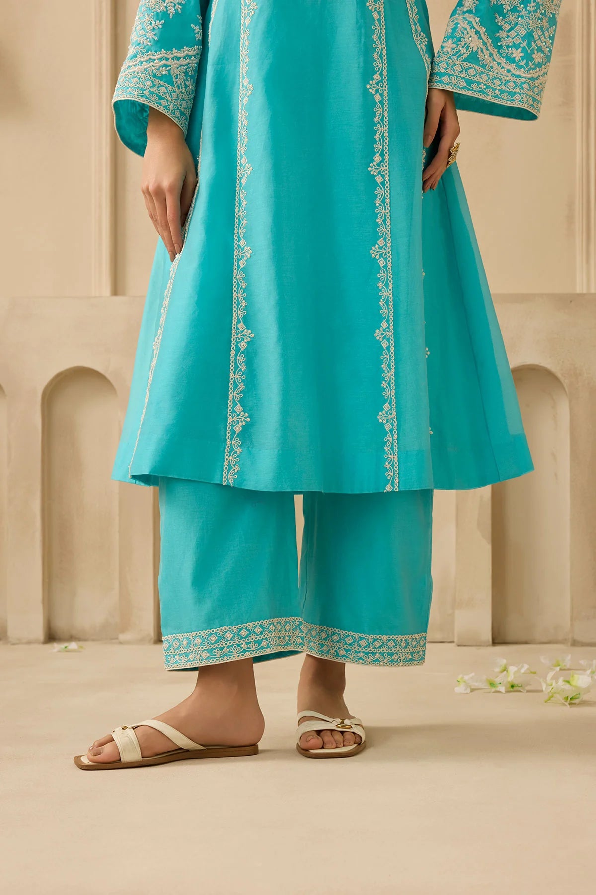 Mirage Blue Kurta Set