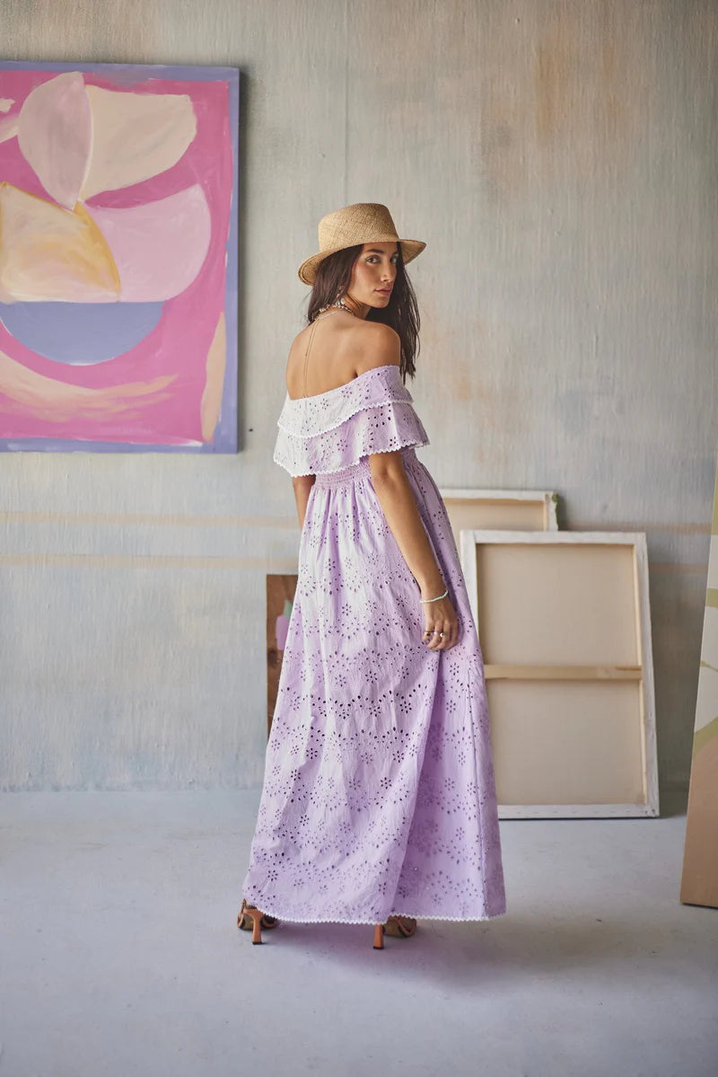 Alessia off-shoulder Dress