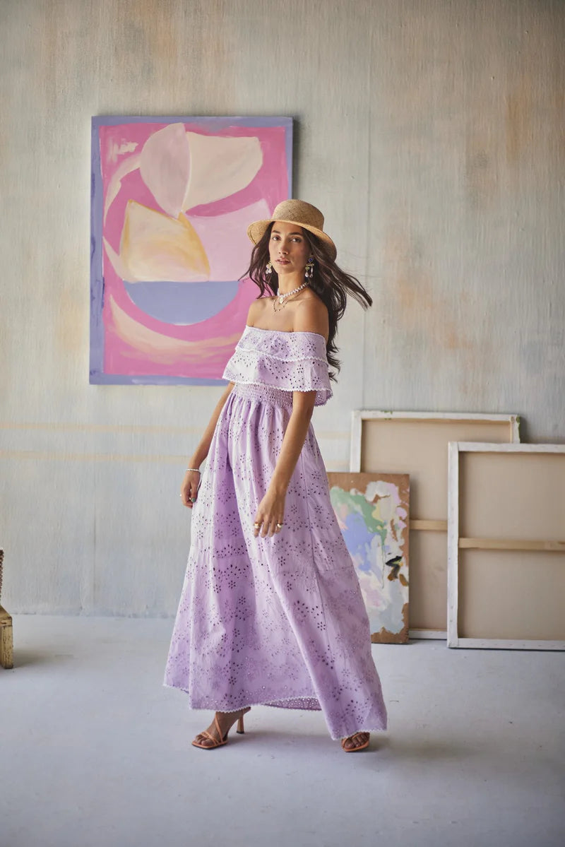 Alessia off-shoulder Dress