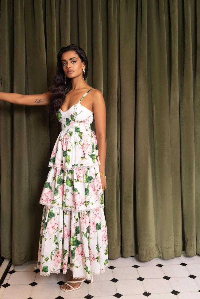 Blossom Whimsy Maxi Dress