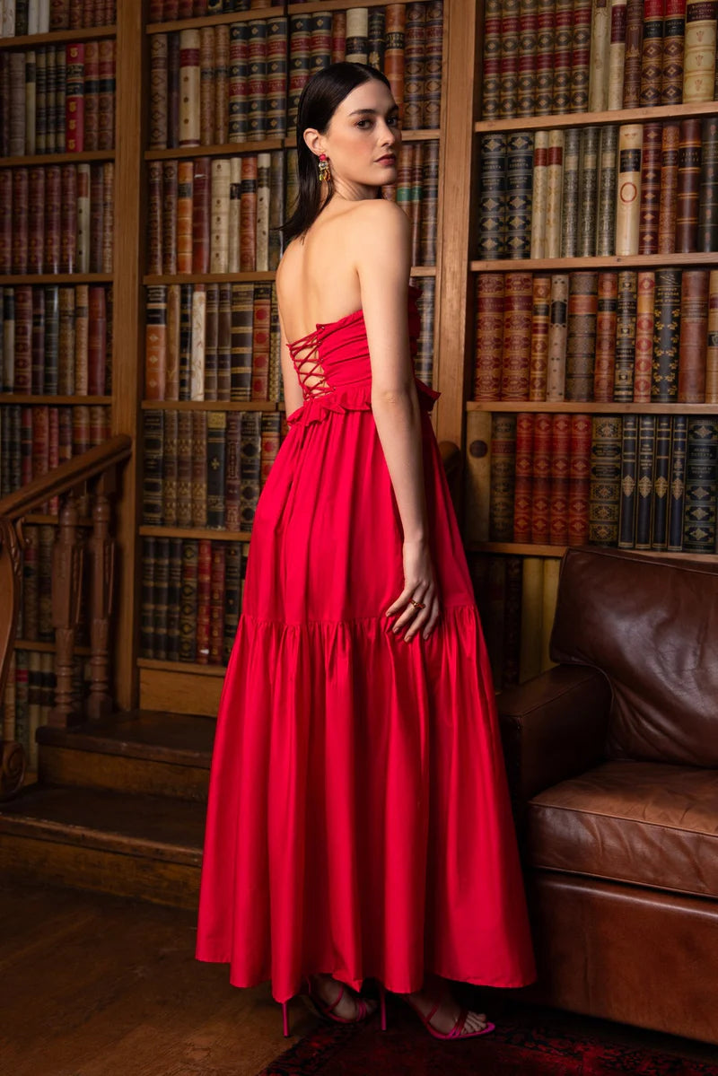 French Fuchsia Dress