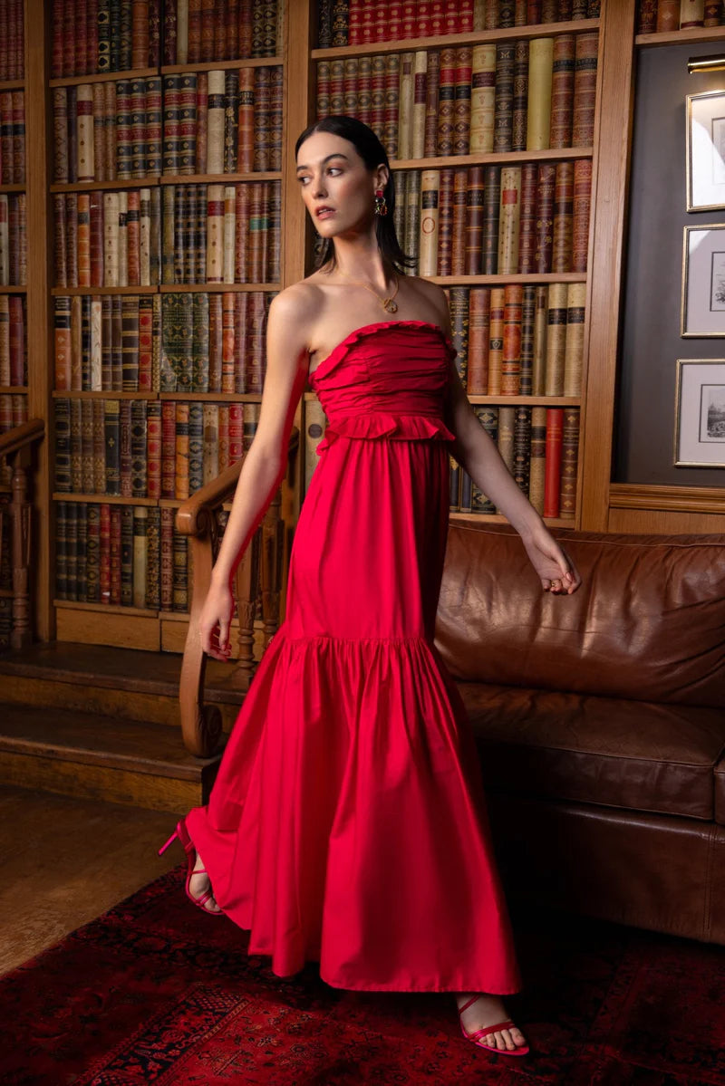French Fuchsia Dress