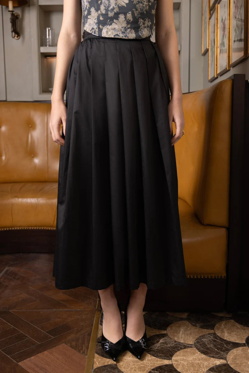Pearl Garden Top & Skirt Set