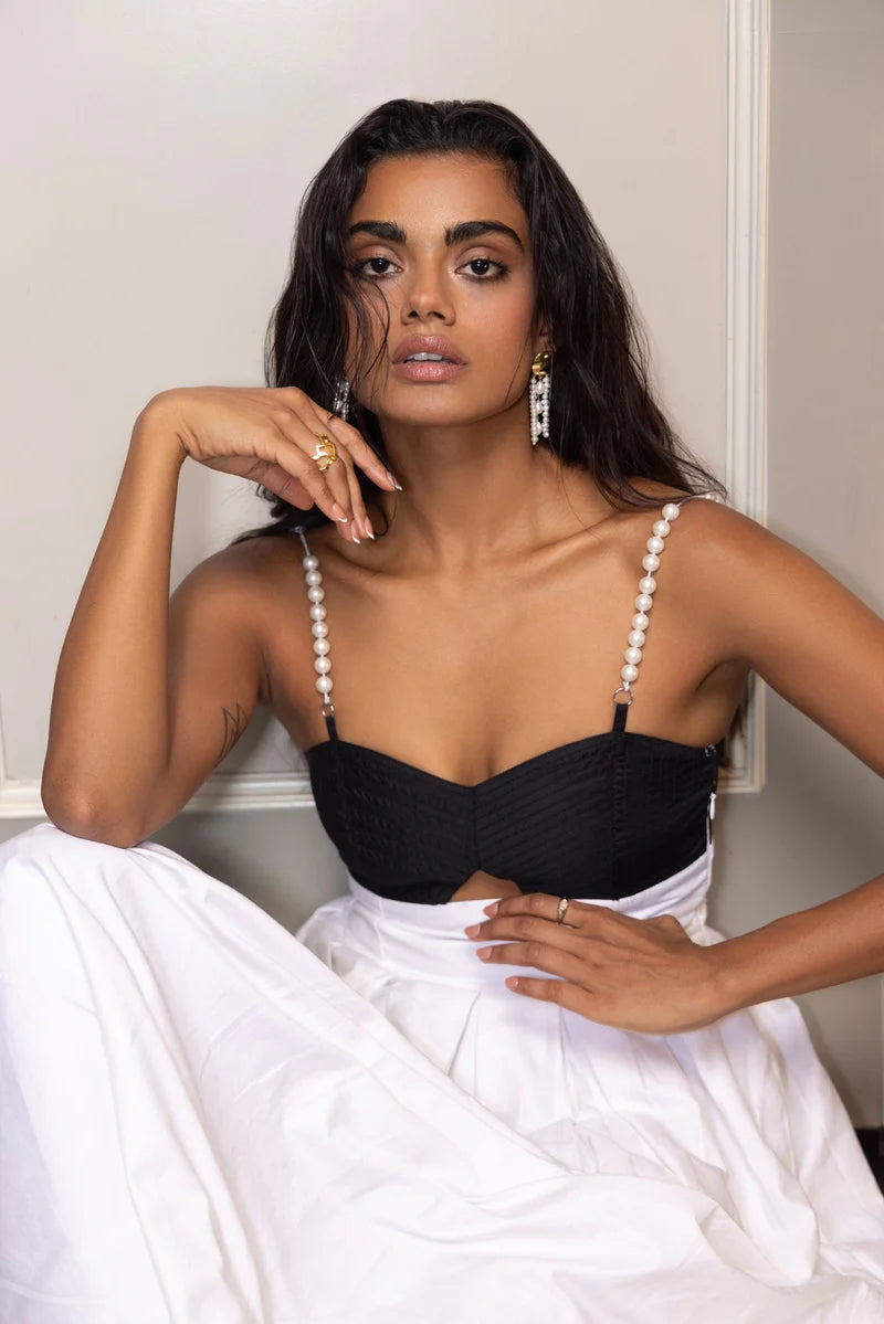 Pearl Noir Dress
