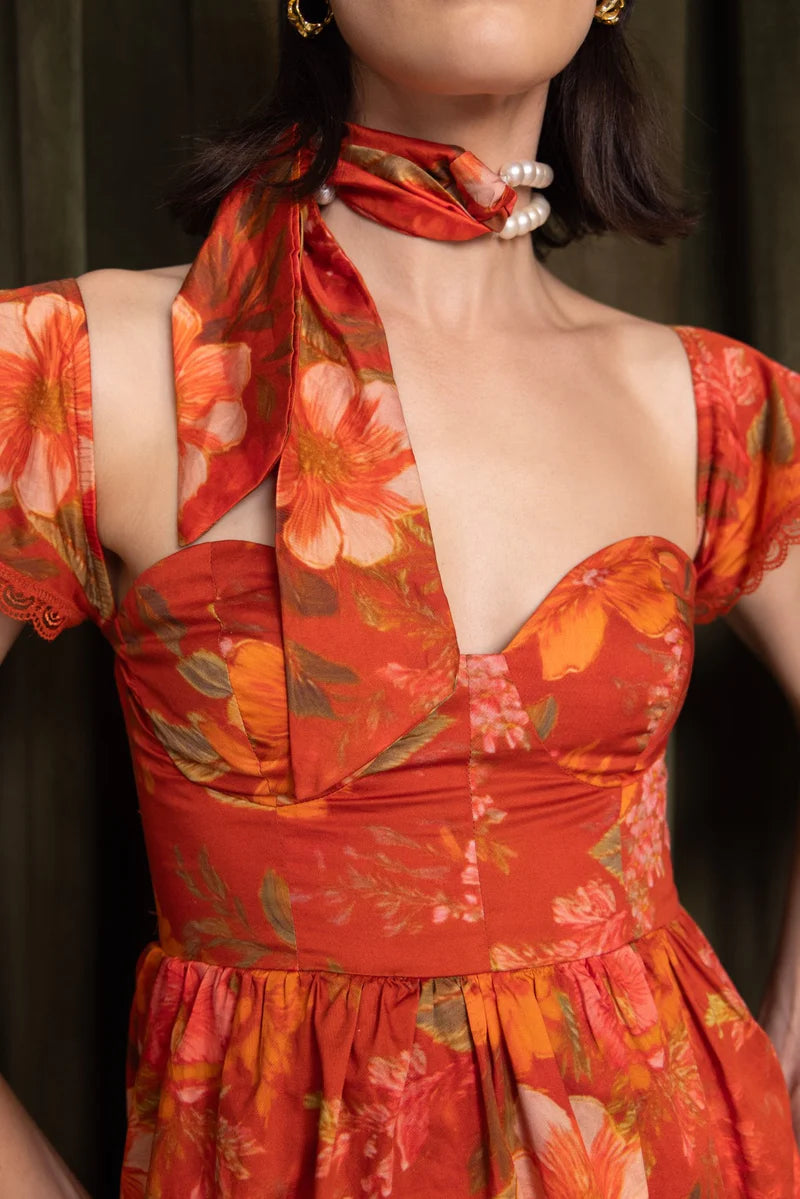 Saffron Bloom Dress