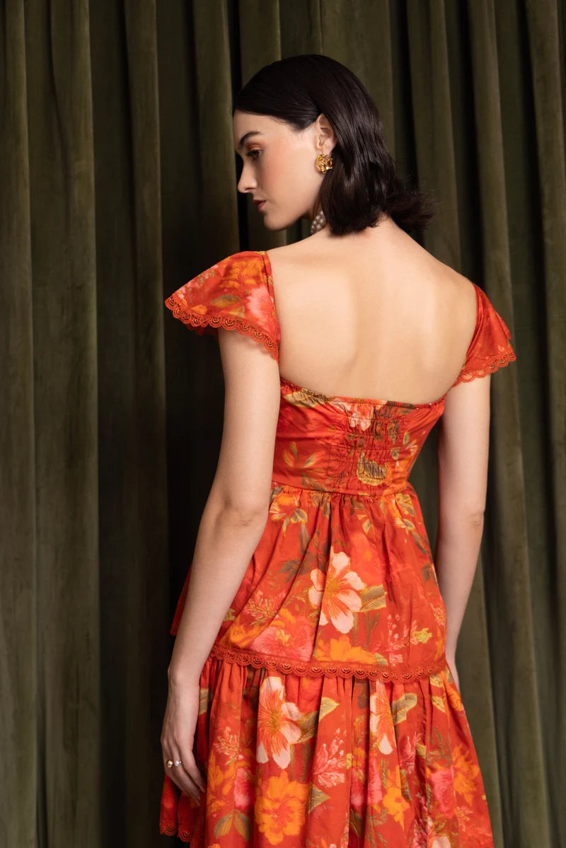 Saffron Bloom Dress